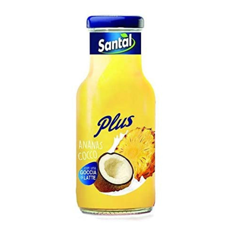 SANTAL PLUS ANANAS E COCCO 25CL BT (24 pz)
